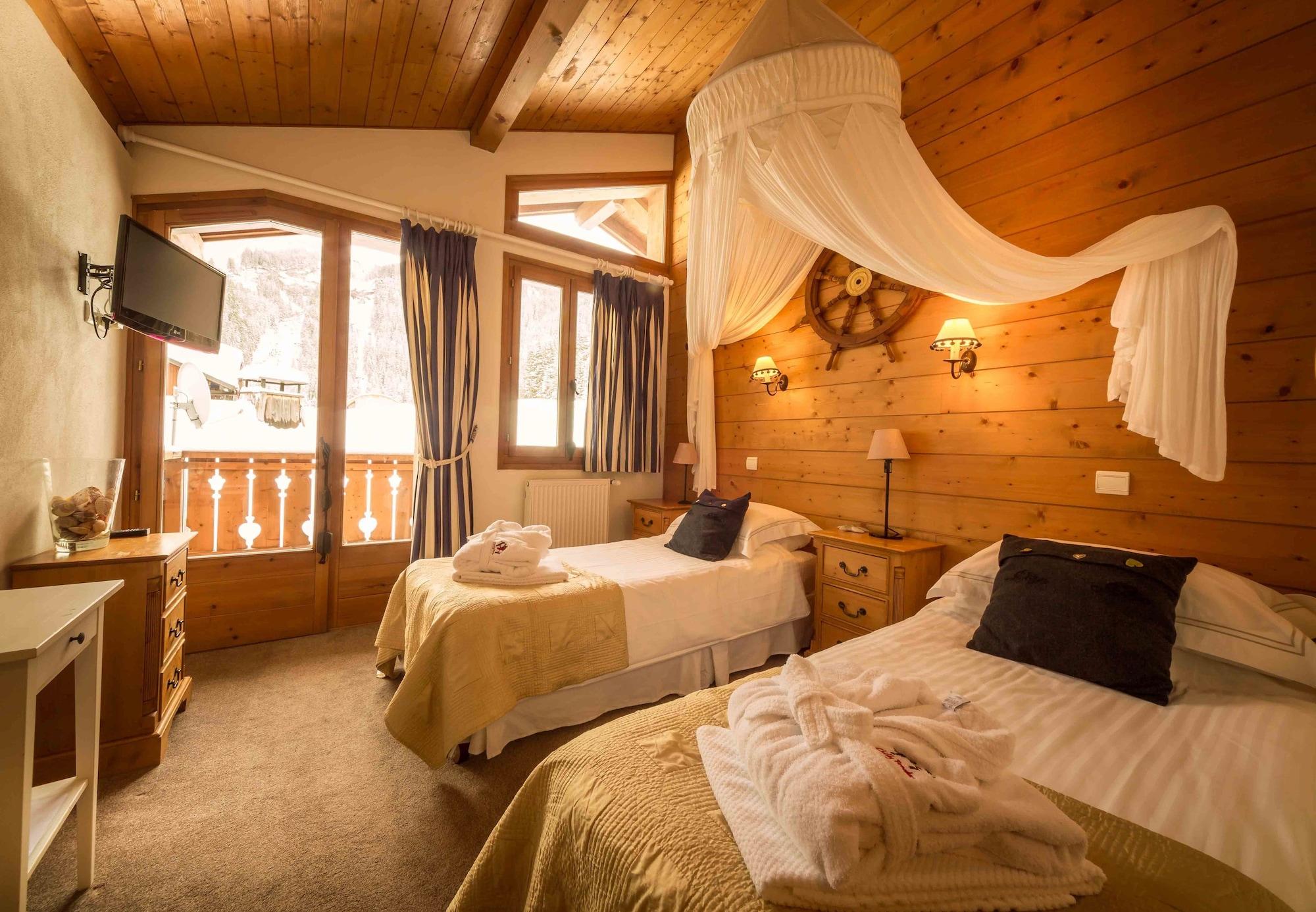 Hotel Et Chalet Au Coin Du Feu Chilly Powder Morzine Exteriör bild