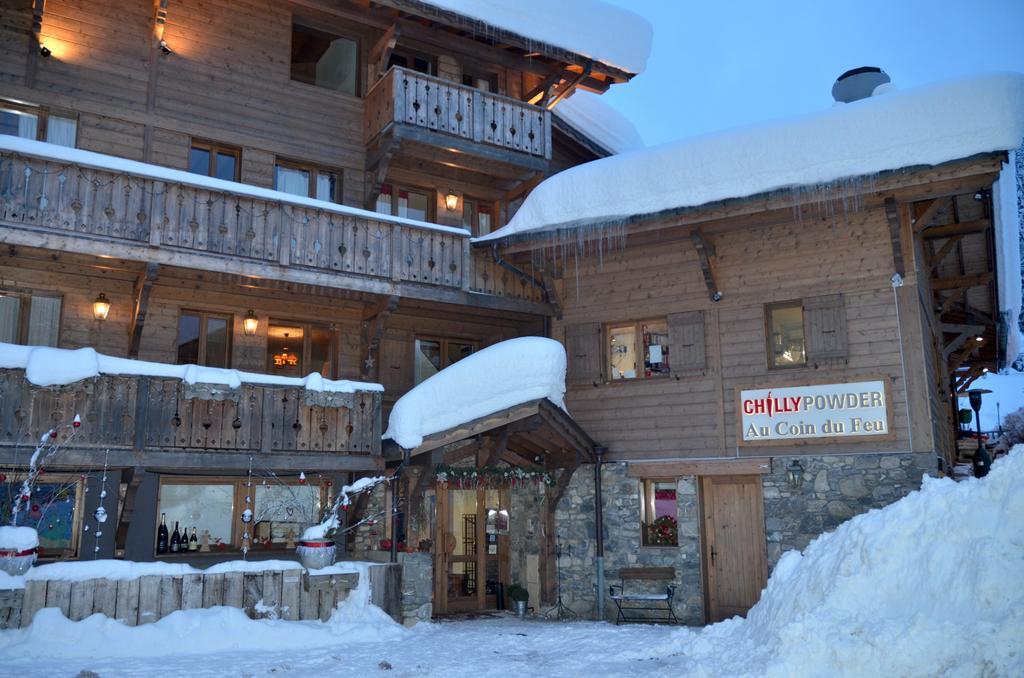 Hotel Et Chalet Au Coin Du Feu Chilly Powder Morzine Exteriör bild